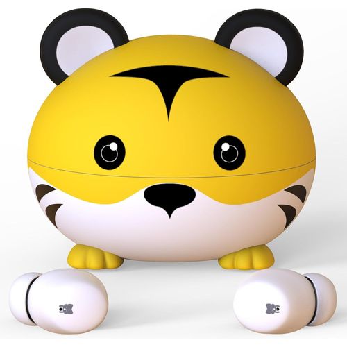 Écouteurs Sans Fil Pour Enfants, Forme De Tigre, Étanchéité Ipx6, 30 Heures De Lecture, Casque Audio Enfant Avec Micro Pour École/Ipad/Pc/Tv/Téléphone Portable, Jaune(6 Ans Et Plus[FIL6160359]