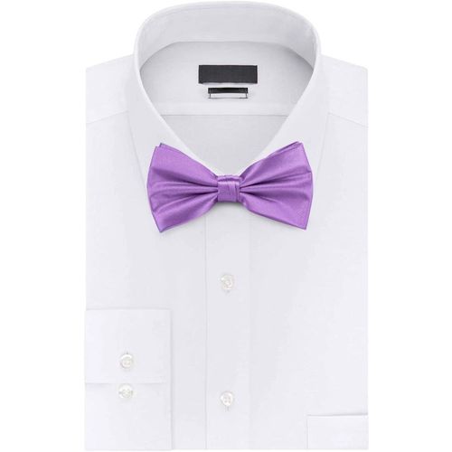 Men's Bow Tie Solid Polyester Satin Bow Tie Adjustable Elegant Bow Tie For Casual Formal Wear Wedding Party Accessory.[K266]
