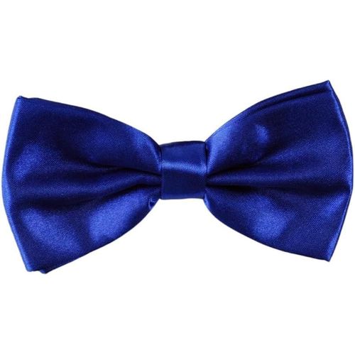 Men's Classic Plain Bow Tie. Satin Touch For Special Occasions.[K192]