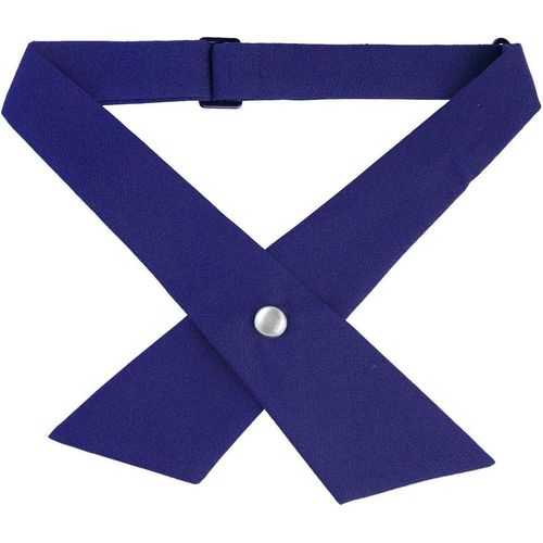 Adjustable Cross Bow Ties For Men And Women,Solid Snap Tie For School Uniform