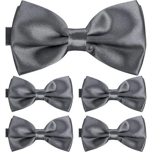 Men's Bow Tie Set Of 5 Adjustable.[K374]