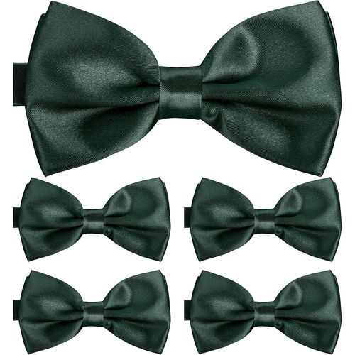Men's Bow Tie Set Of 5 Adjustable.[K375]