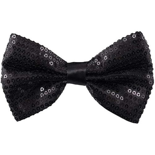 Men's Glitter Bow Tie 6cm X 12cm Adjustable Solid Color For Carnival Halloween Carnival Theme Party Wedding Tuxedo.[K525]