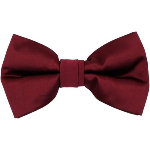 Men's Bow Tie-Plain Premium Bow Tie U2013 Simple & Refined Elegance | High Quality Accessory For Wedding,Party,Ceremony.[K552]