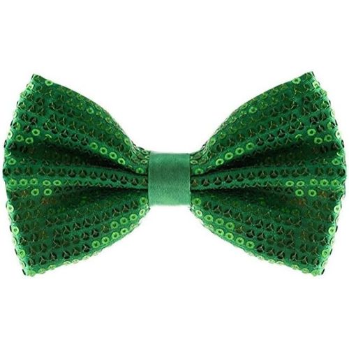 Men's Glitter Bow Tie 6cm X 12cm Adjustable Solid Color For Carnival Halloween Carnival Theme Party Wedding Tuxedo.[K524]