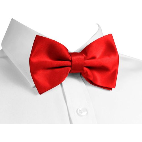 Classic Men's Bow Ties,Black Solid Color Classic Men's Formal Bow Tie With Hook Closure And Adjustable Collar For Wedding Party
