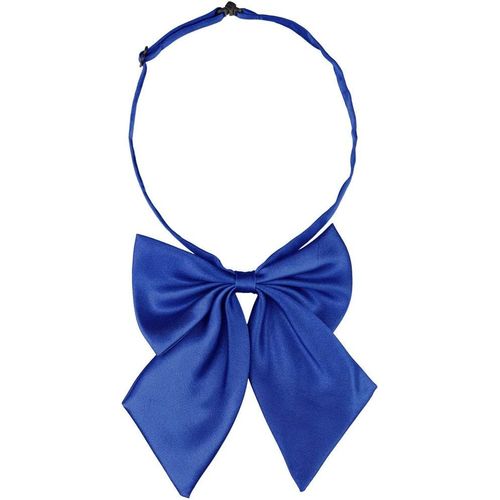 Women's Adjustable Solid Color Pre-Tied Bowknot Uniform Work Costume Bow Tie