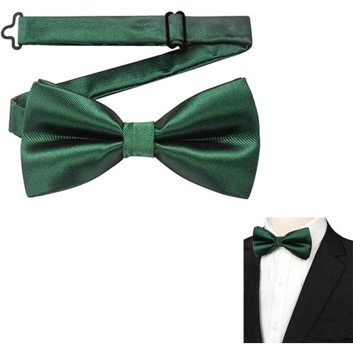 N?Ud Papillon Tendance Pré-Noué Pour Homme-Couleur Unie-Réglable-Col Formel-Pour Chemise D'affaires,Fête,Travail,Bal,Dîner,Mariage.[K568]