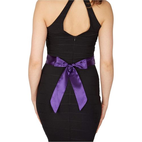 Wedding Bow Tie Bridesmaid Prom Satin Belt.[K539]
