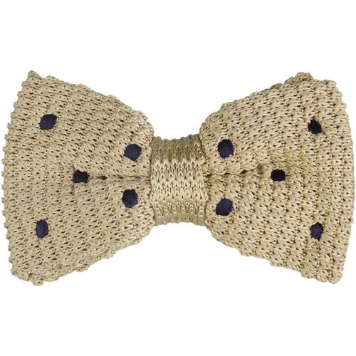 Mens Womens Pre Tied Knitted Bow Tie Polka Dot Print Dress Adjustable Strap.[K573]