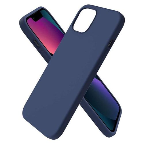 Jaym - Coque De Protection Pour Téléphone Portable - Silicone Liquide - Bleu - Pour Samsung Galaxy A25