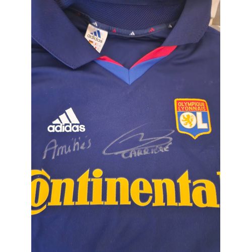 Maillot Eric Carrière Dédicacé