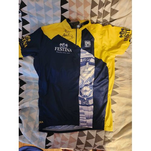 Maillot Richard Virenque Dédicacé