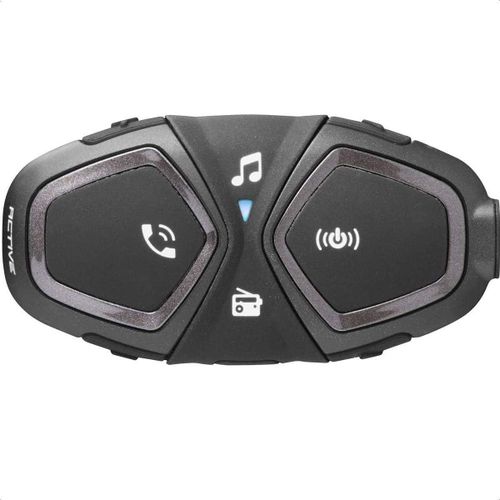 Active Hd ¿ Unique Casque Moto Écouteurs Stéréo Haute Fidélité 40 Mm, 4 Motards, Distance Max 1 Km, Autonomie 15 Heures, Radio, Gps, Tft, Étanche Ipx67[Fil6163602]