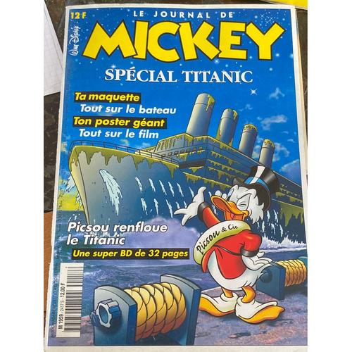 Le Journal De Mickey Spécial Titanic 2417 