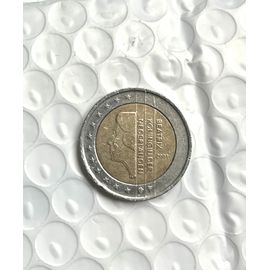 pièce de monnaie pays bas 2 euros 2001 beatrix nederland