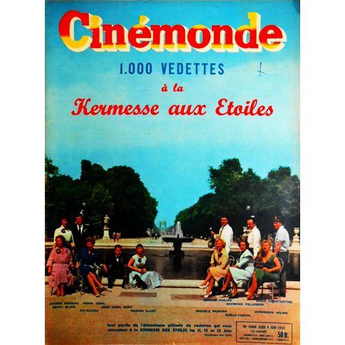 *** Cinemonde - N° 1088 - 09/06/1955 - 1.000 Vedettes À La Kermesse Aux Etoiles ***