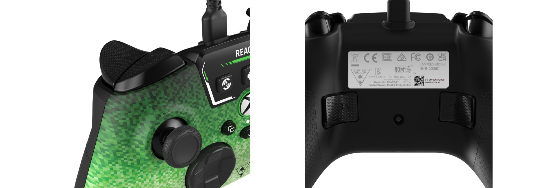 Manette Turtle Beach REACT-R Controller Pixel pour Xbox Series X|S, Xbox One and PC image 1 | Rakuten