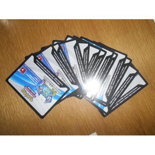 Lot De 15 Cartes À Codes Du Tcg Pokémon Live - Tempête Argentée