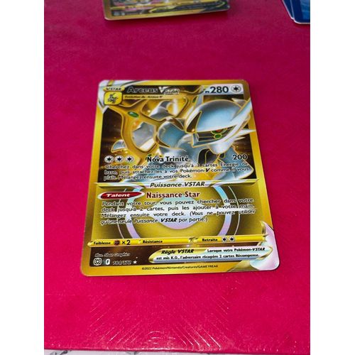 Carte Pokémon Arceus Vstar