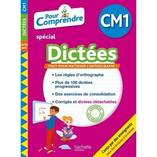 Pour Comprendre Spécial Dictées Cm1 - 9/10 Ans