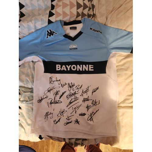 Maillot Aviron Bayonnais Dédicacé