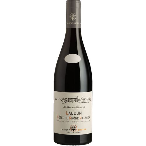 Laurent Brotte "Les Grands Mûriers", 2021, A.O.P Côtes-Du-Rhône-Villages Laudun, Vin Rouge