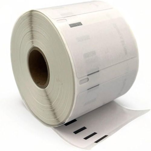 Rouleau D'étiquettes Autocollantes 57 Mm X 32 Mm Compatible Avec Les Modèles Dymo 450 4xl (Ne Convient Pas Aux 550 Ou 5xl) Rouleau De 1 000 Étiquettes Par Rouleau