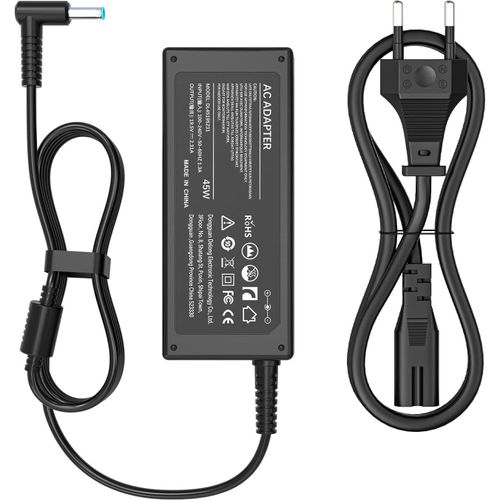 HP Laptop Charger 45W PC Charger for HP Elitebook 840 850 250 255 G3 G4 G5 G6 G7 G8 Pavilion X360 Notebook 13 14 15 Series 741727-001 Power Adapter 19.5V 2.31A 4.5mmX3.0 .000 In