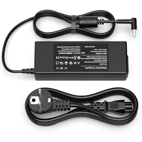 90W Computer Charger for HP 240 250 255 Probook 430 440 450 455 Elitebook 840 850 G3 G4 G5 G6 G7 G8 HP Stream Pavilion X360 Folio 1020 1040 G1 Envy Touchsmar Power Supply Adapter 0.0.0 177 mmx3 mm