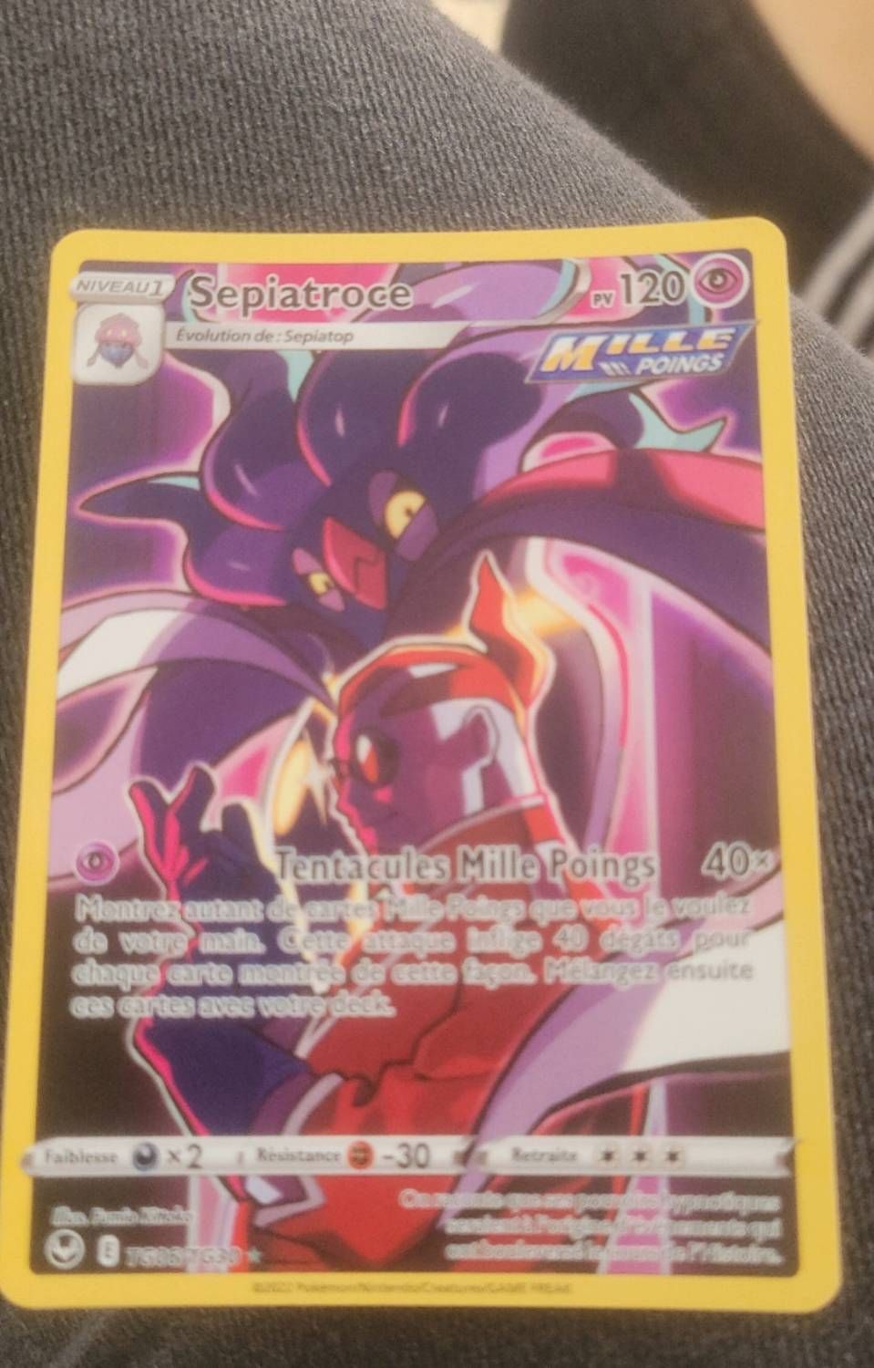 Carte Pokemon Sepiatroce Tg06/Tg30