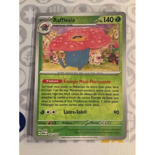 Rafflesia Reverse 045/165 Série Mew 151