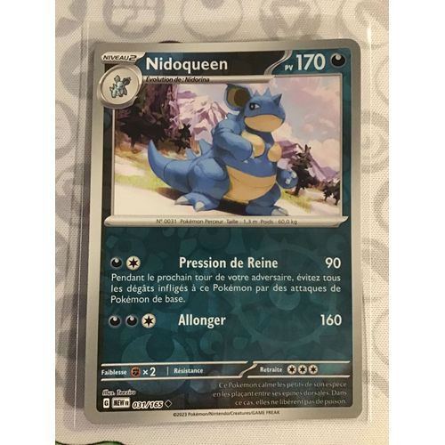 Nidoqueen Reverse 031/165 Série Mew 151