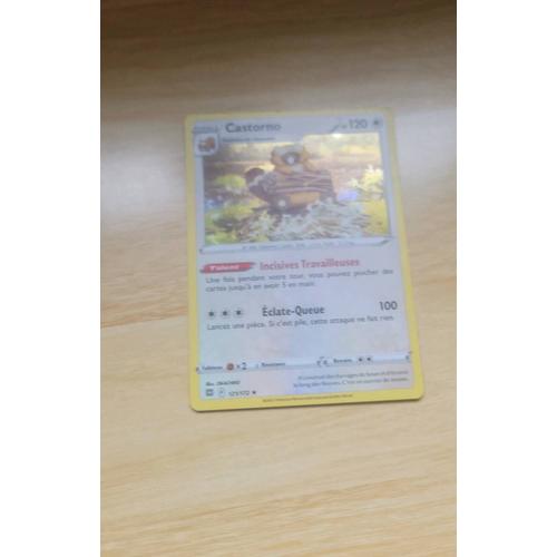Carte Pokemon Castorno 121/172