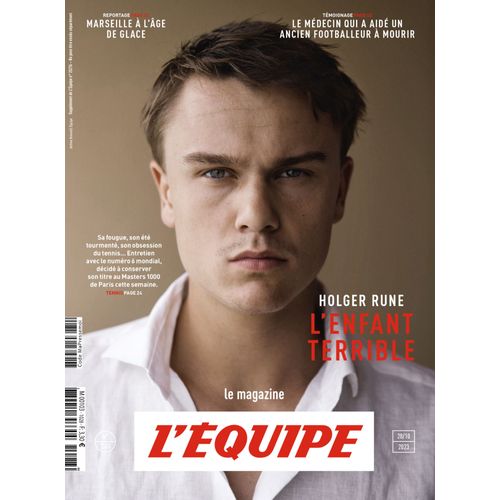 L'equipe Magazine N°2145 : Holger Rune, L'enfant Terrible