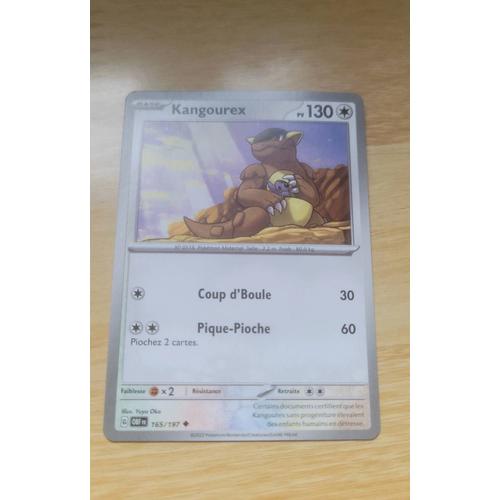 Carte Pokemon Kangourex 165/197