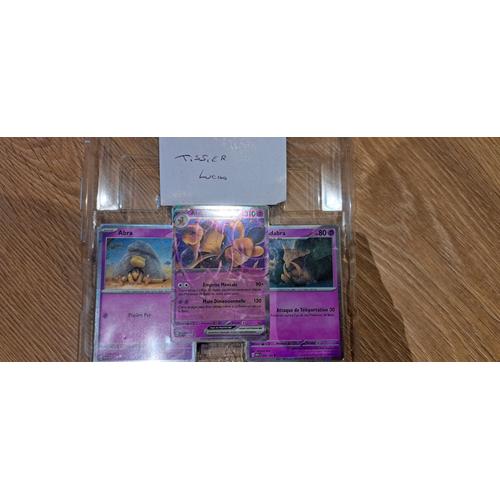 Carte Pokémon Alakazam Ex Svpfr 050 Promo - 151 Écarlate Et Violet 3.5 - Fr