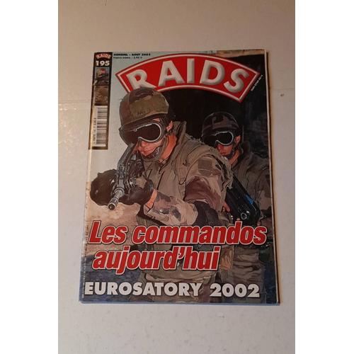 Raids Numéro 195 De Août 2002 Les Commandos Aujourd'hui