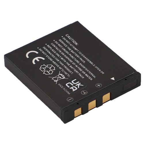 Batterie EXTENSILO 2x compatible avec les appareils photo Braun D-830, D-808, D-75i, D-12 (800 mAh, 3,7 V, Li-Ion)