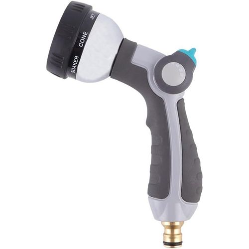anwxai-Hplive Buse De Pulvérisation Pour Tuyau D'Arrosage Avec 8 Motifs,Pistolet À Eau Haute Pression Avec Régulateur De Débit Pour Jardin,Animaux De Compagnie,Lavage De Voiture