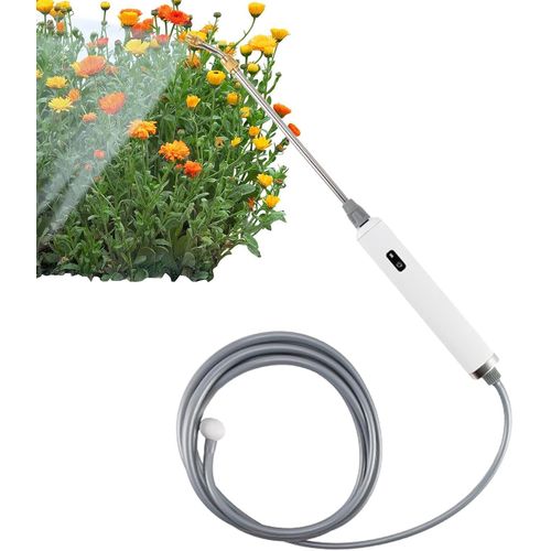 anwxai-Pistolet D'Arrosage Télescopique-Pistolet Électrique De Jardin-Rechargeable-Appareil D'Arrosage Télescopique Pour Pelouse,Jardin,Terrasse,Cour