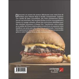 Livre de recettes friteuse à air Ninja Double Compartiment: 300 plats  rapides, faciles et sains (French Edition)