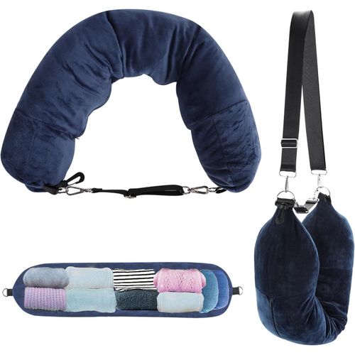 anwxai-Guittly Coussin De Voyage Rembourré