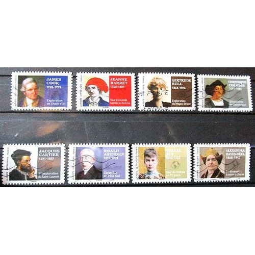 2022. Adh2113;Adh2114;Adh2115;Adh2117:Adh2118;Adh2119;Adh2120;Adh2121: Les Grands Voyageurs.
