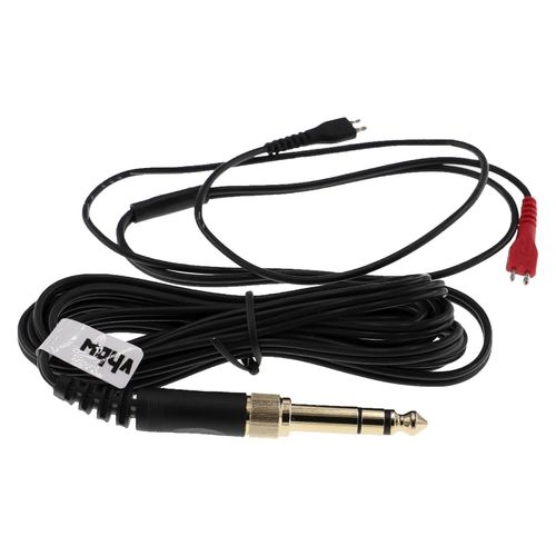 Vhbw Audio Aux Câble Compatible Avec Les Casques Sennheiser Hd 420, Hd 420 Sl, Hd 425 - Câble Audio Jack 3,5 Mm Vers 6,3 Mm, 200 Cm Noir