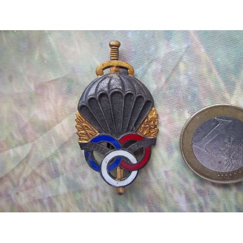 Insigne Brevet Préparation Militaire Parachutiste / Drago Paris H 597