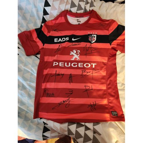 Maillot Stade Toulousain Dédicacé