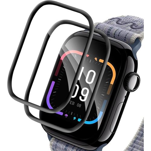 Ershi-2 Pièces Verre Trempé Pour Apple Watch Series 10 42mm Ecran Verre, Anti-Salissures Sans Bulles Protection Écran, Ultra-Clair[3
