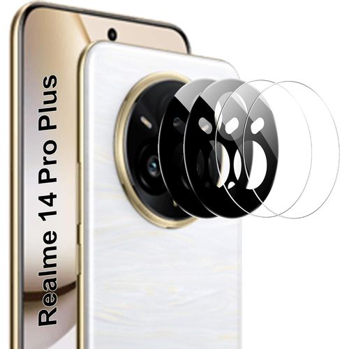 ERSHI-Lot de 4 protections d'appareil photo pour Realme 14 Pro+/Pro Plus - Résistant aux rayures 9H - En verre trempé - Accessoire[6