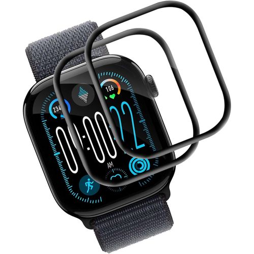 Ershi-2 Pièces Verre Trempé Pour Apple Watch 10 42mm, Résistant Hd-Clair Pour Protection Écran, Sans Bulles Vitre Haut Définition [3